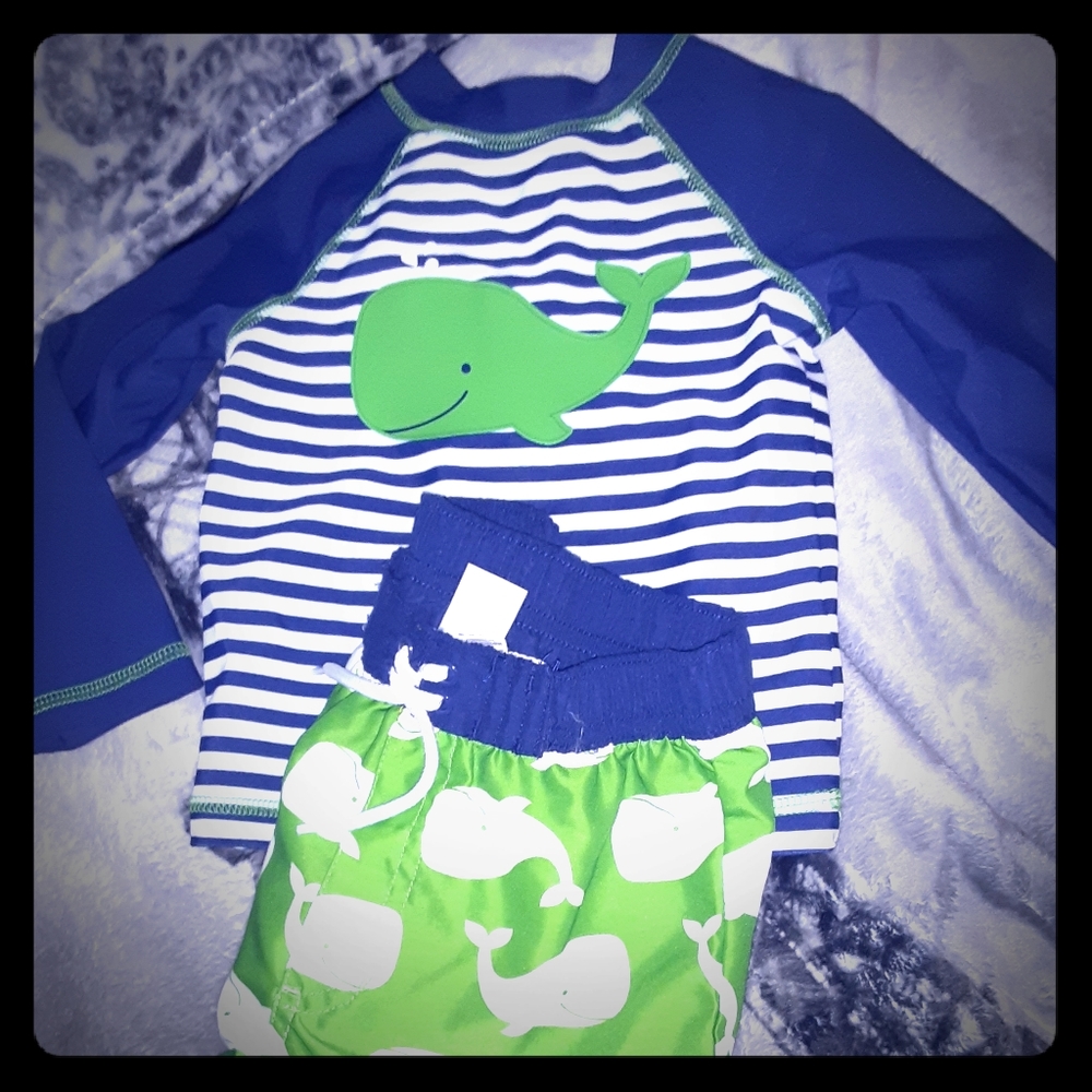 Toddler swimsuit set